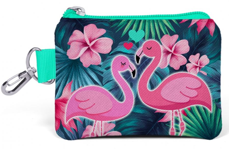 Coral High Kids Flamingo Bozuk Para Çantası - Yeşil - Kız Çocuk 2
